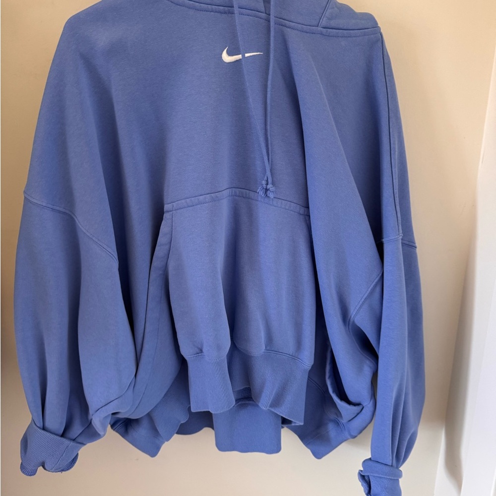 Nike Women's Blue Hoodie